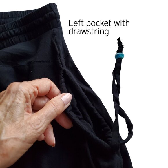 Buddha Pants Black Harem The Savannah Pant 100% Cotton Size XS - Picture 10 of 16